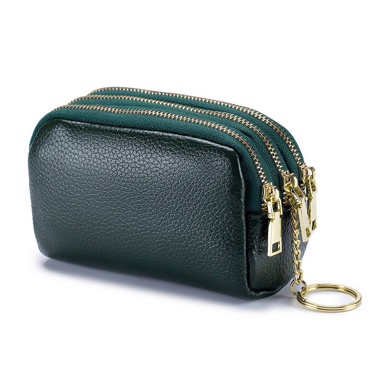 MULTIFUNCTIONAL HEADER COWHIDE MINI COIN PURSE_CWAB3893