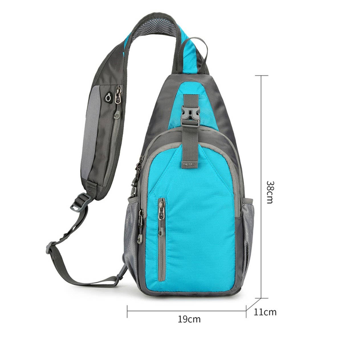 Waterproof Stylish Chest Sling Bag for Outdoors_CWAB5406