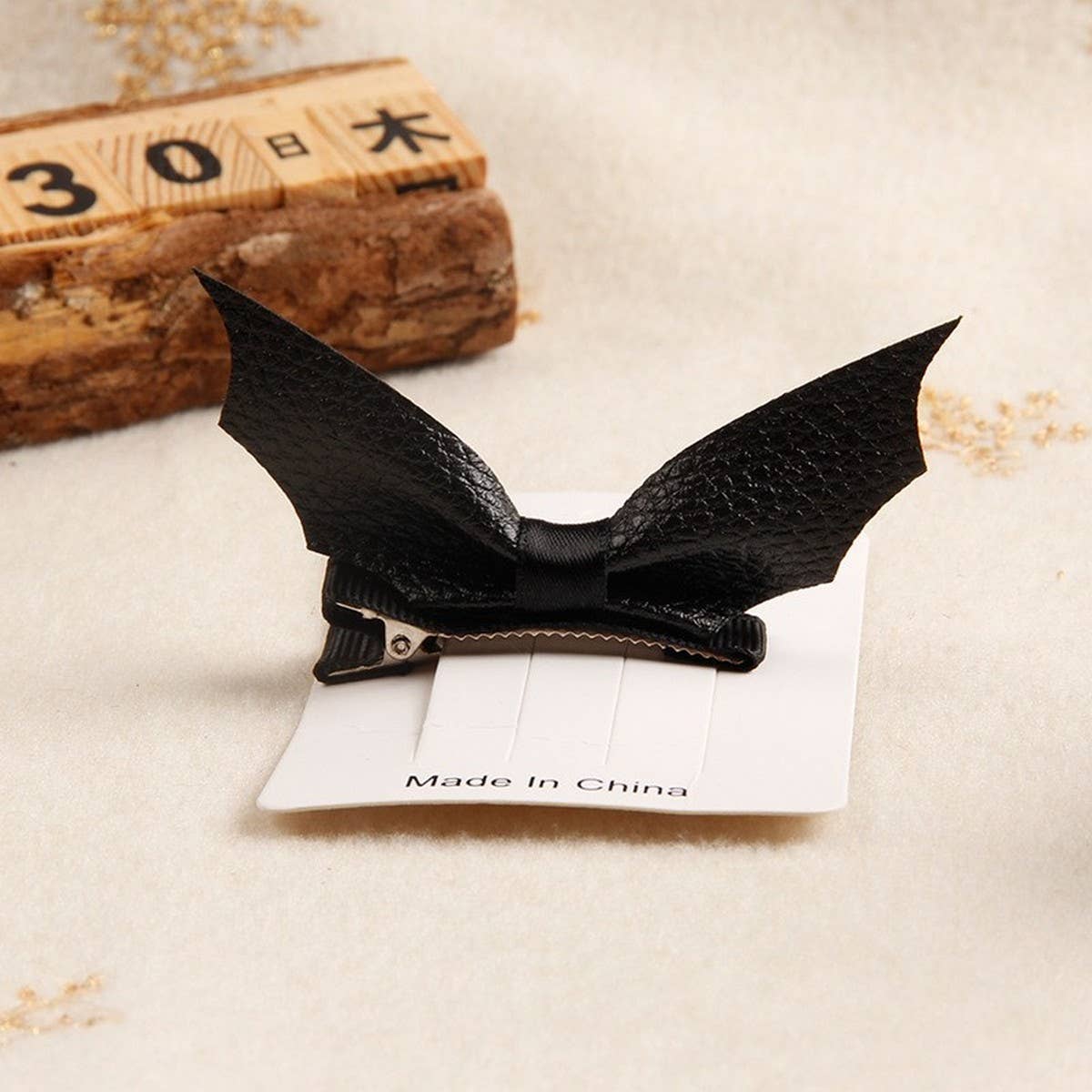 HALLOWEEN LEATHER HAIRPIN DECORATION HEADDRESS