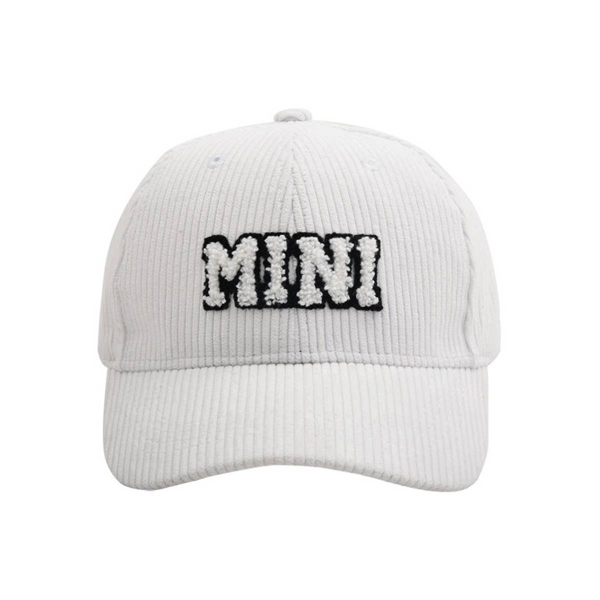 MAMA Embroidered Corduroy Hat - Warm CWAH1218