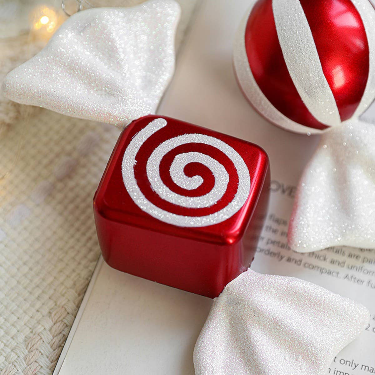 Creative Plastic Candy Cane Xmas Tree Decor