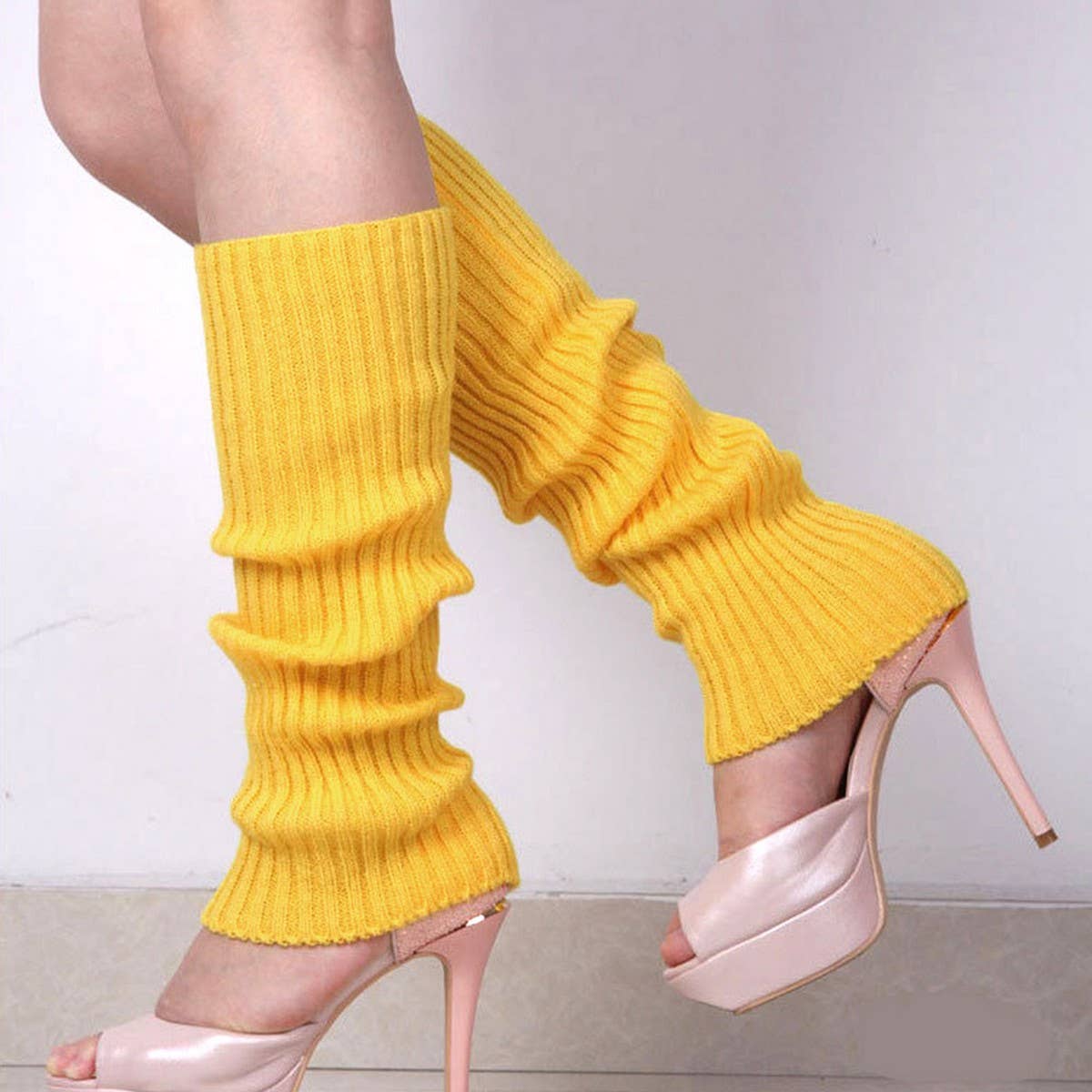 SOLID COLOR KNIT LEGWARMERS_CWMS0306