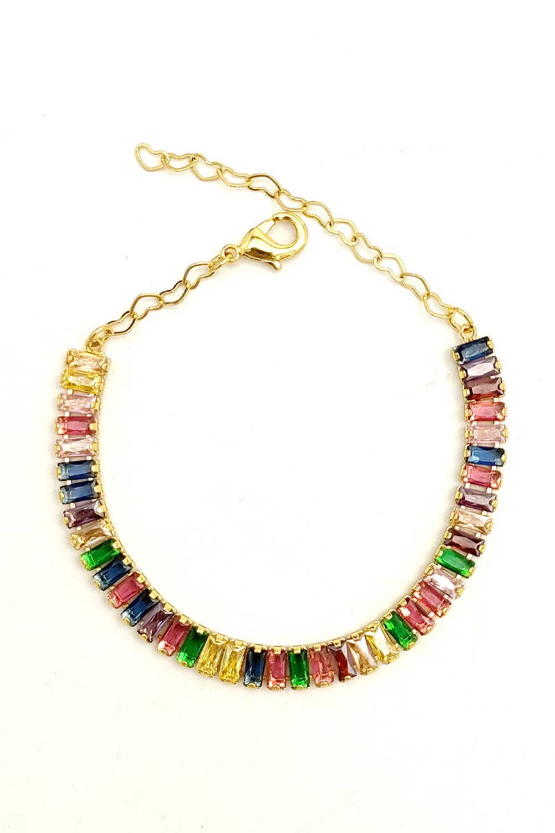 MULTICOLOR ZIRCON BRACELET