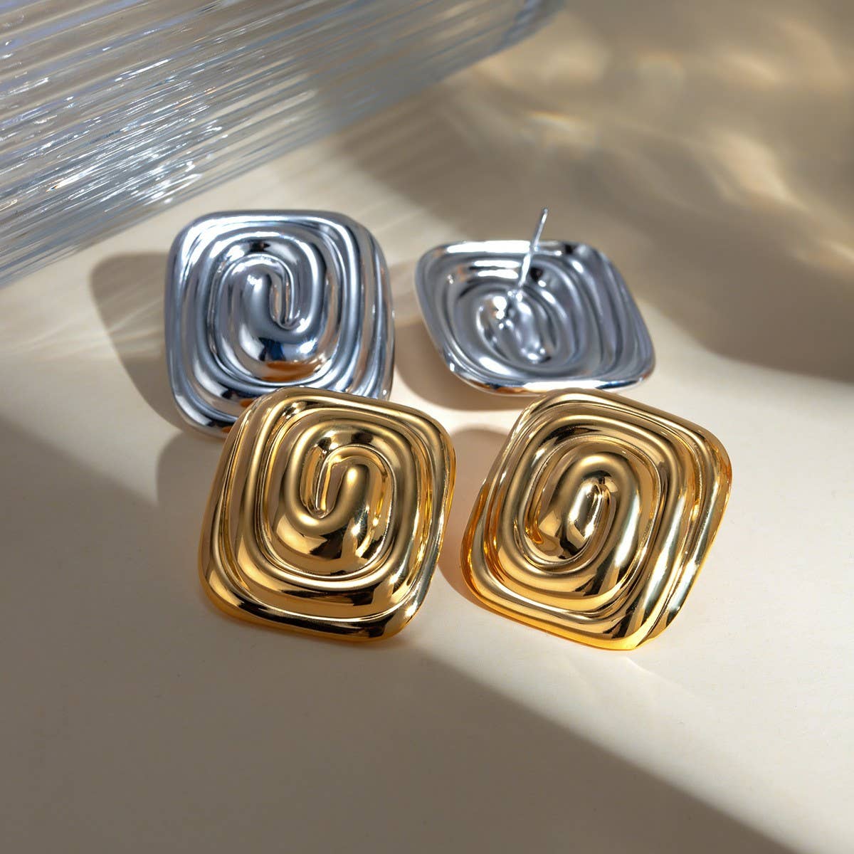 EUROPEAN AND AMERICAN SPIRAL VORTEX SHAPE EARRINGS_CWAJE1779