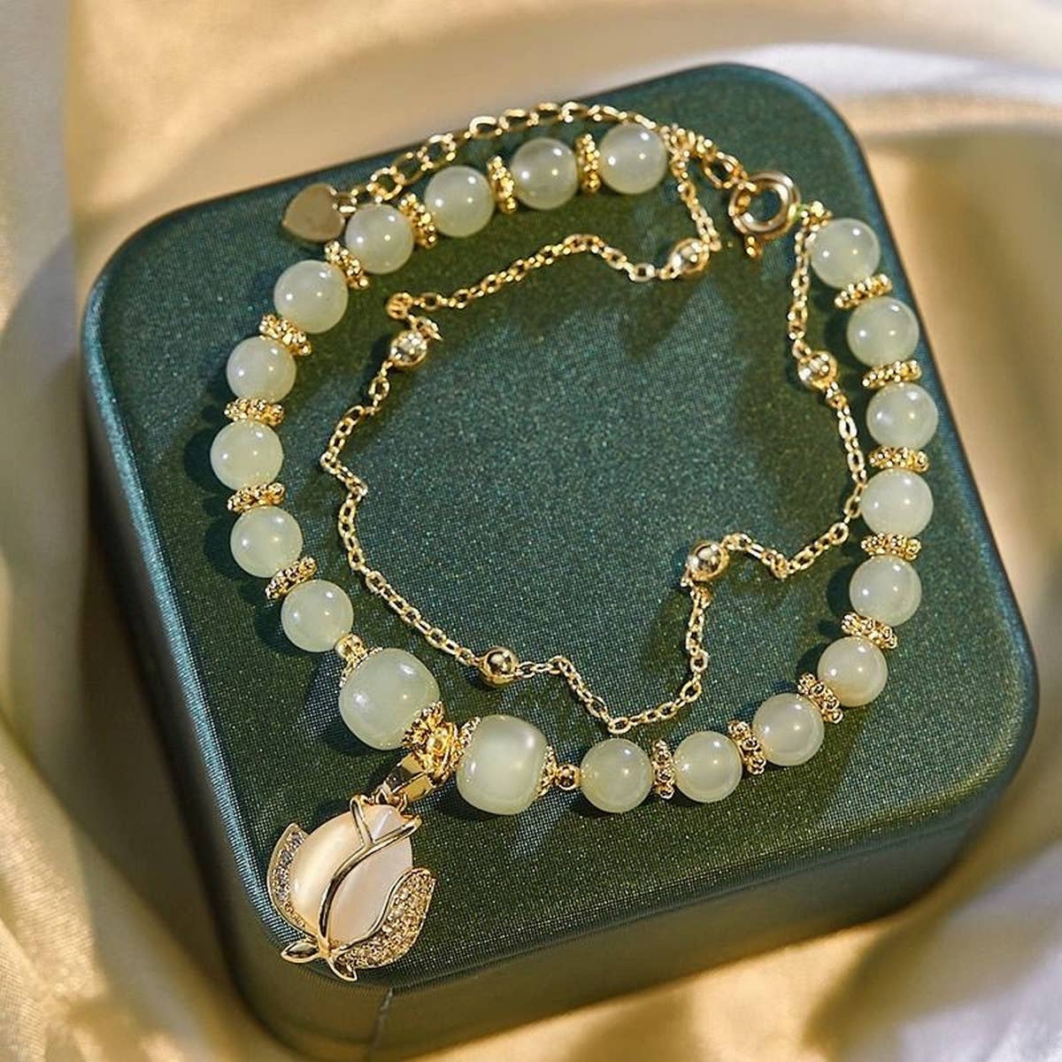 ALL-MATCH TULIP AND TIANYU BRACELET_CWAJE2415