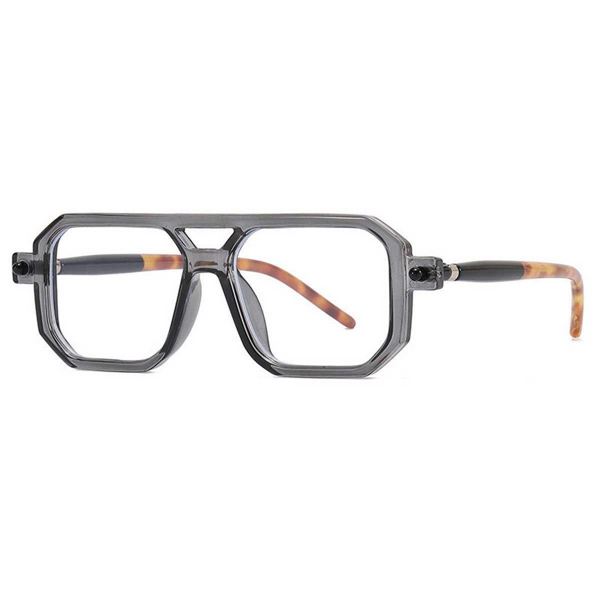 FASHIONABLE THICK SQUARE FRAME SUNGLASSES