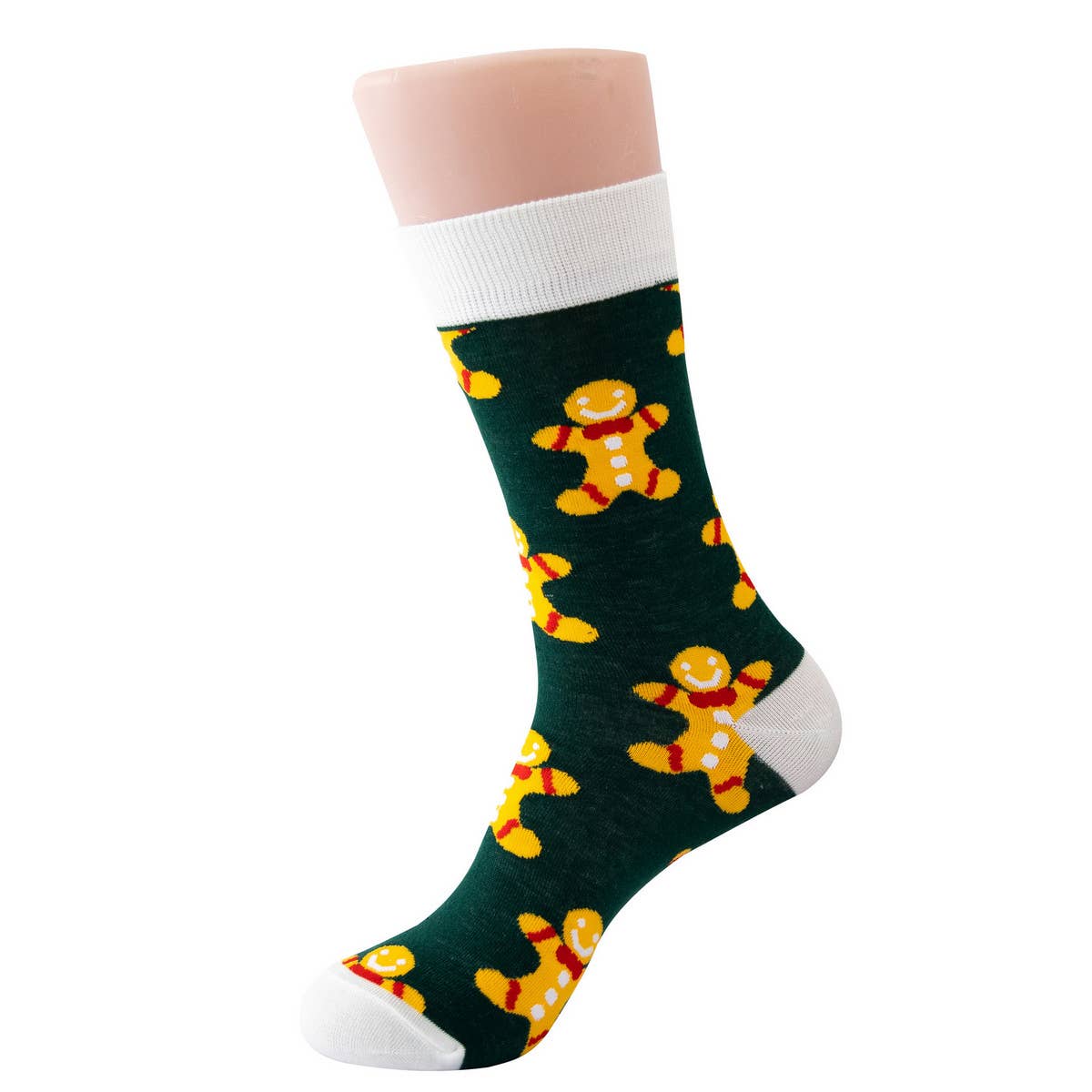 CHRISTMAS SNOWFLAKE GREEN CHRISTMAS SOCKS