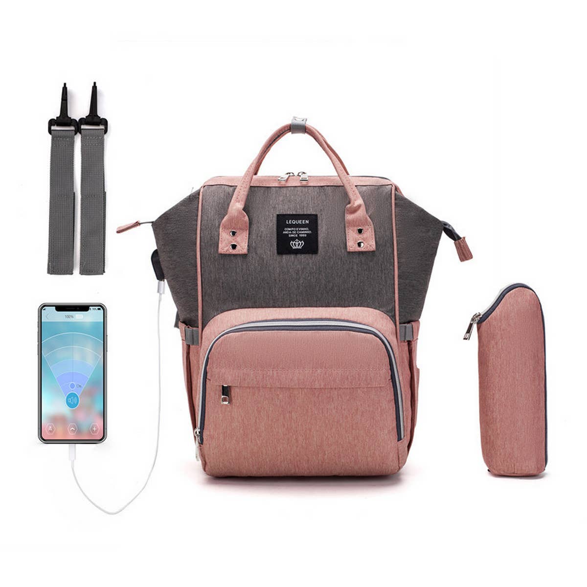 BACKPACK FOR MOM AND BABY WHEN GOING OUT_CWAB2234
