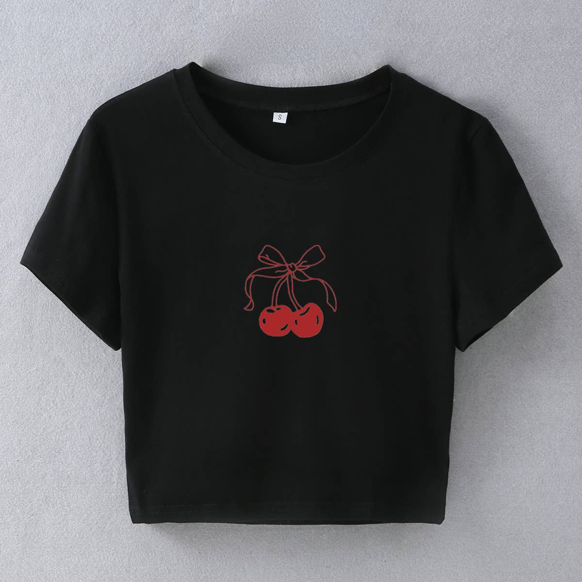 Y2K sexy slim fit short sleeve crop top tee
