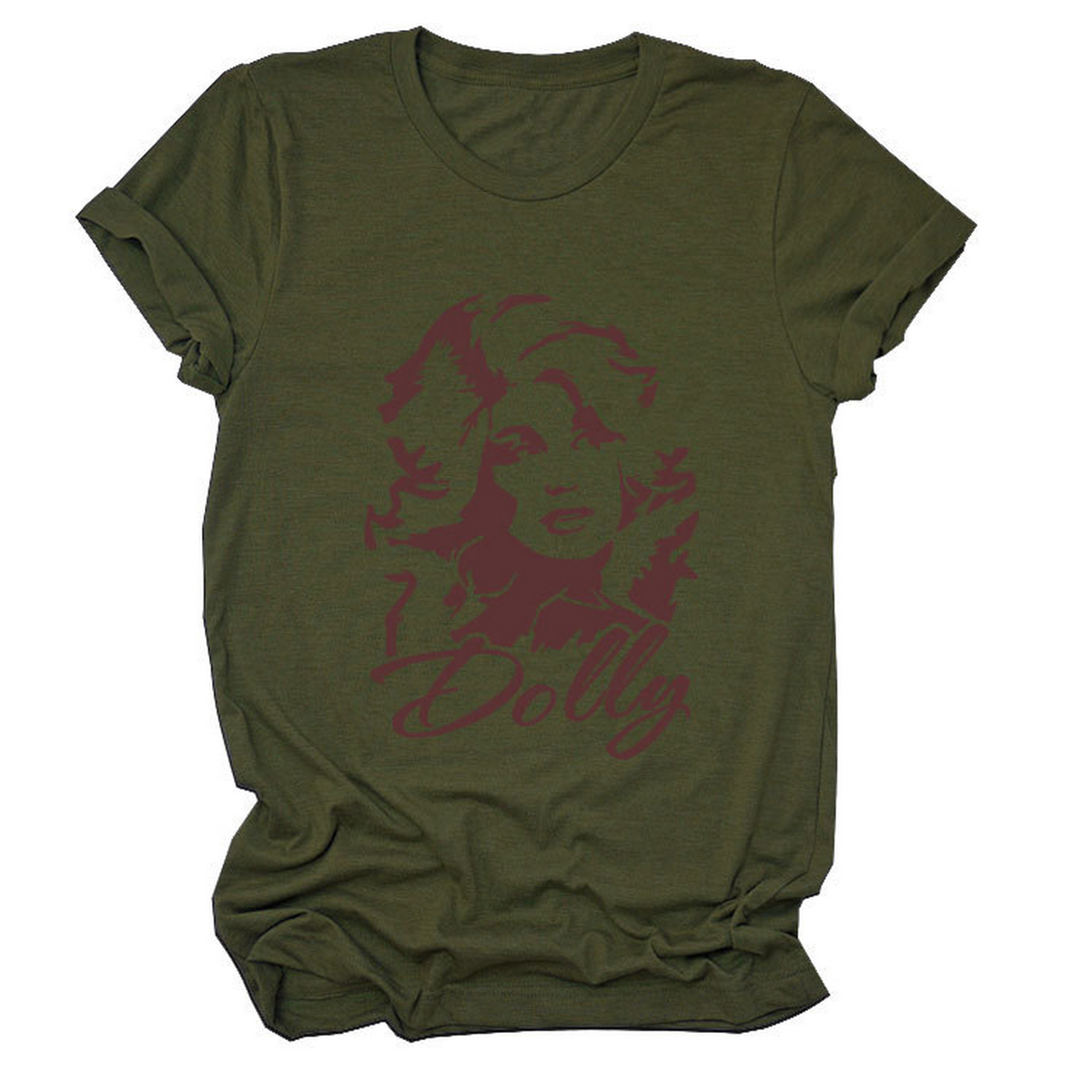 Trendy Women¡¯s Tee ? Casual Round Neck Shirt