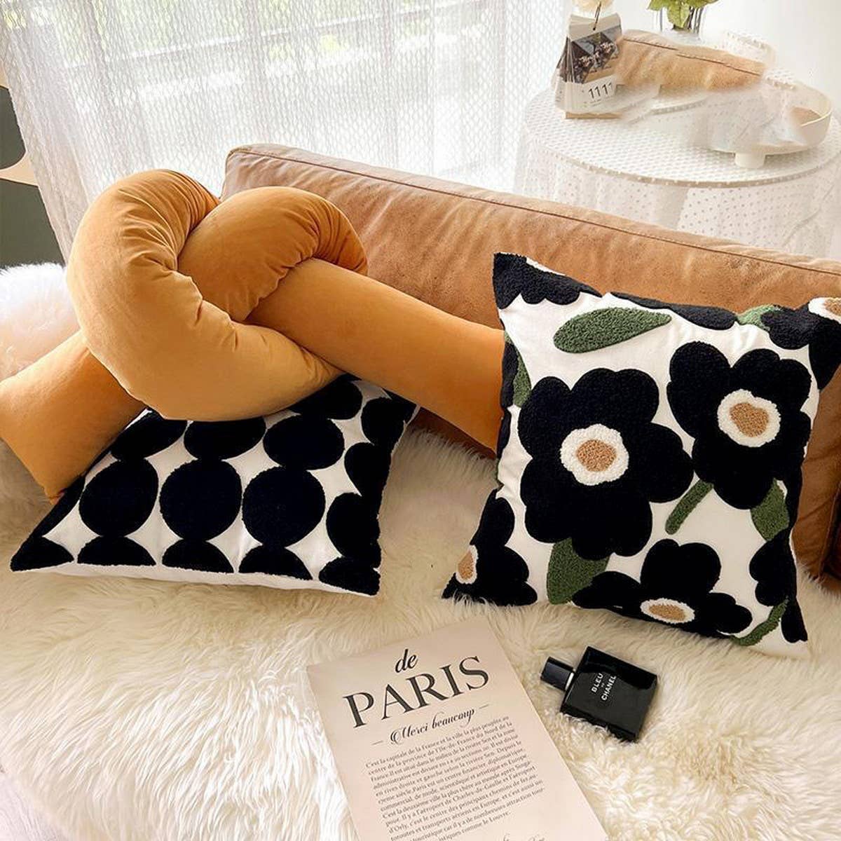 Nordic Pillow Cover with Insert for Sofa/Bed_CWMM7695