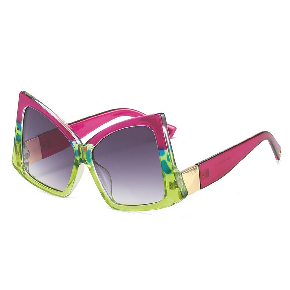 BOW TIE LARGE FRAME FUNNY FASHION SUNGLASSES WOMEN_CWASG0278