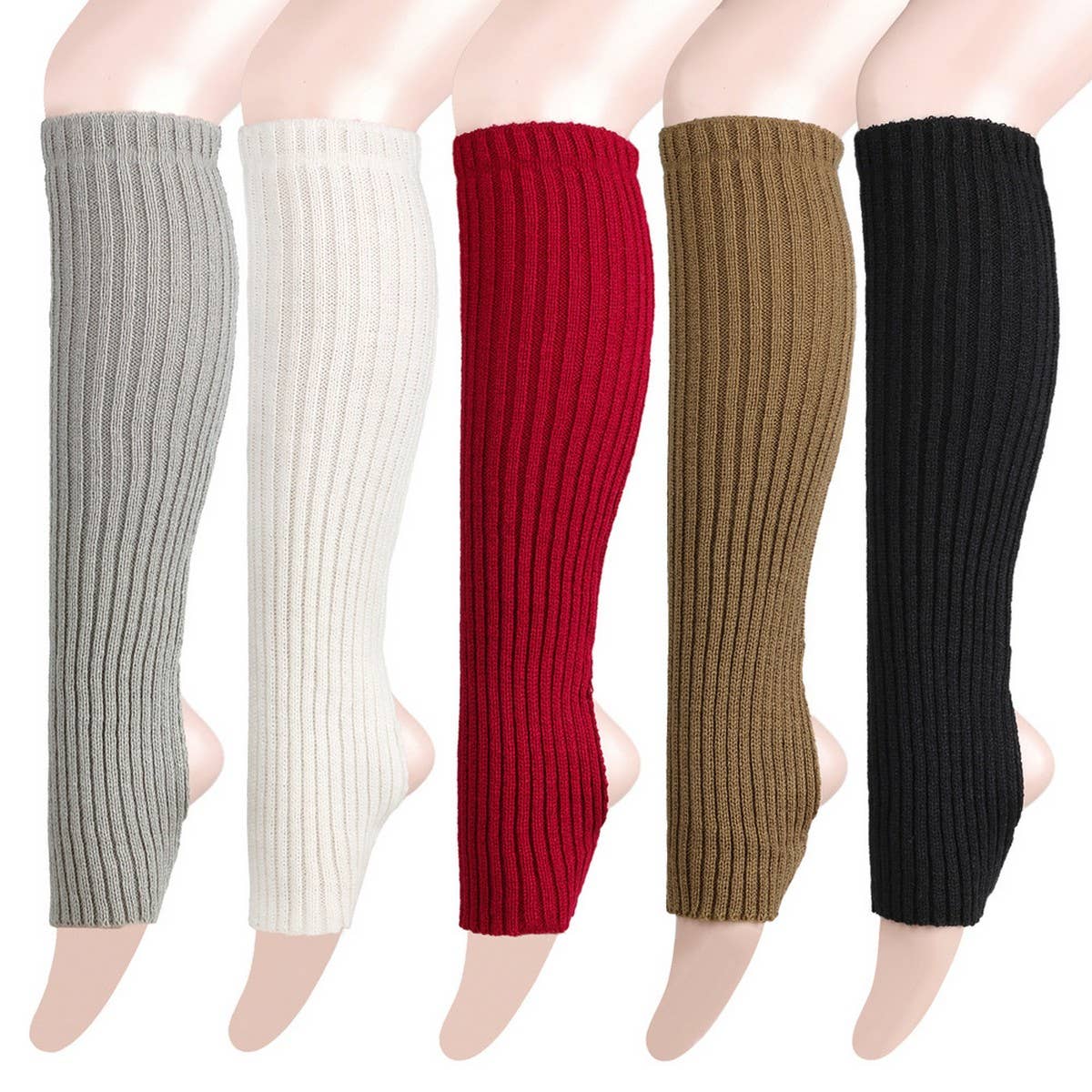 CWMS02669_KNITTED YOGA DANCE LEG WARMERS