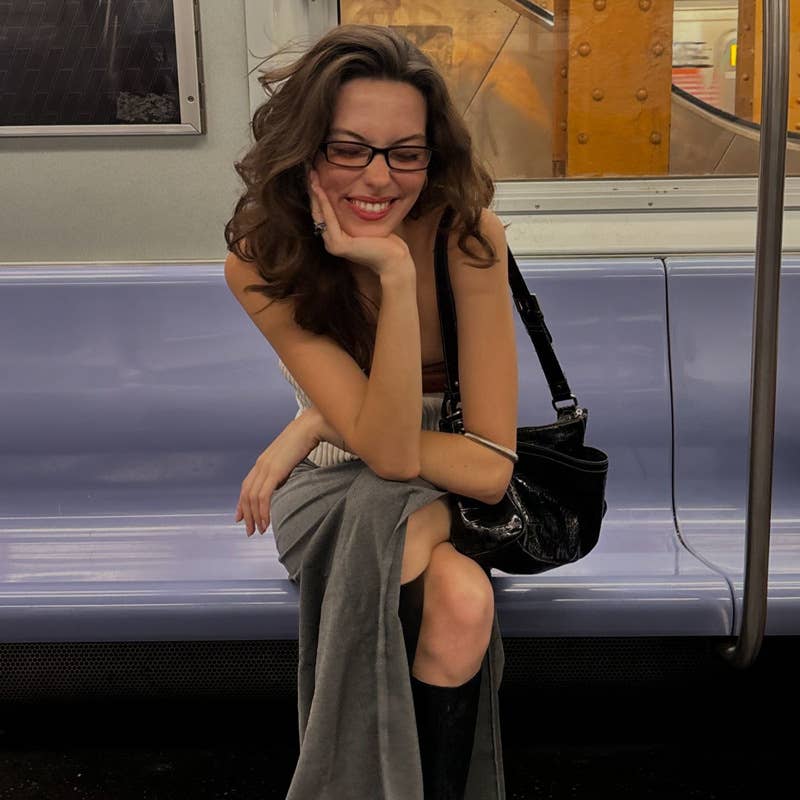 Fashionable sexy street short knitted base vest