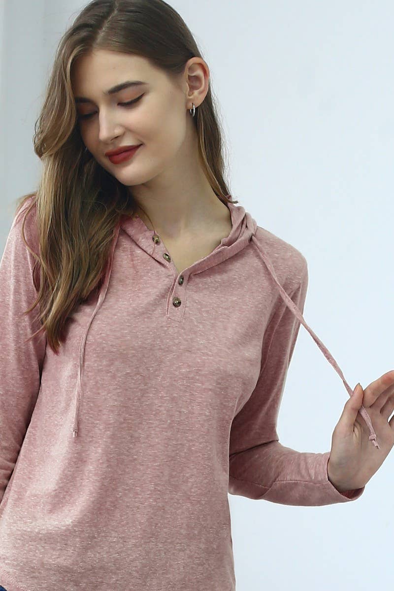 CWTTL1493-S_BUTTON DOWN HENLEY LIGHT WEIGHT HOODIE TOP