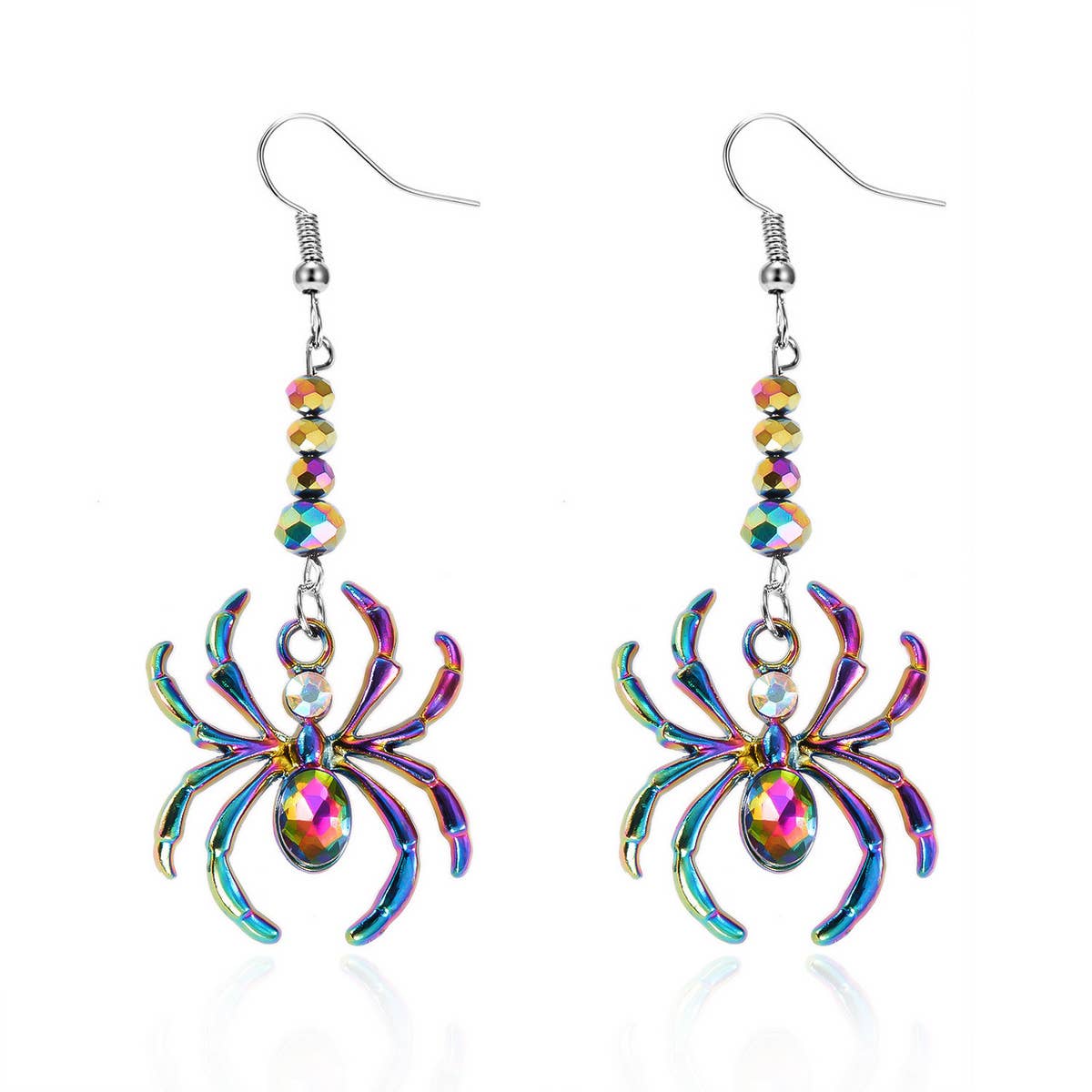 HALLOWEEN SPIDER CREATIVE EARRINGS