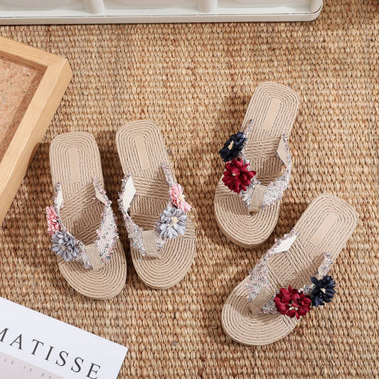 2024 NEW OUTER WEAR THICK-SOLED WEDGE SLIPPERS_CWSHS0721