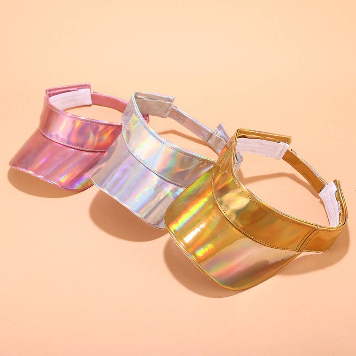 Holographic Sun Visor | Trendy UV Protection Cap_CWAH3281