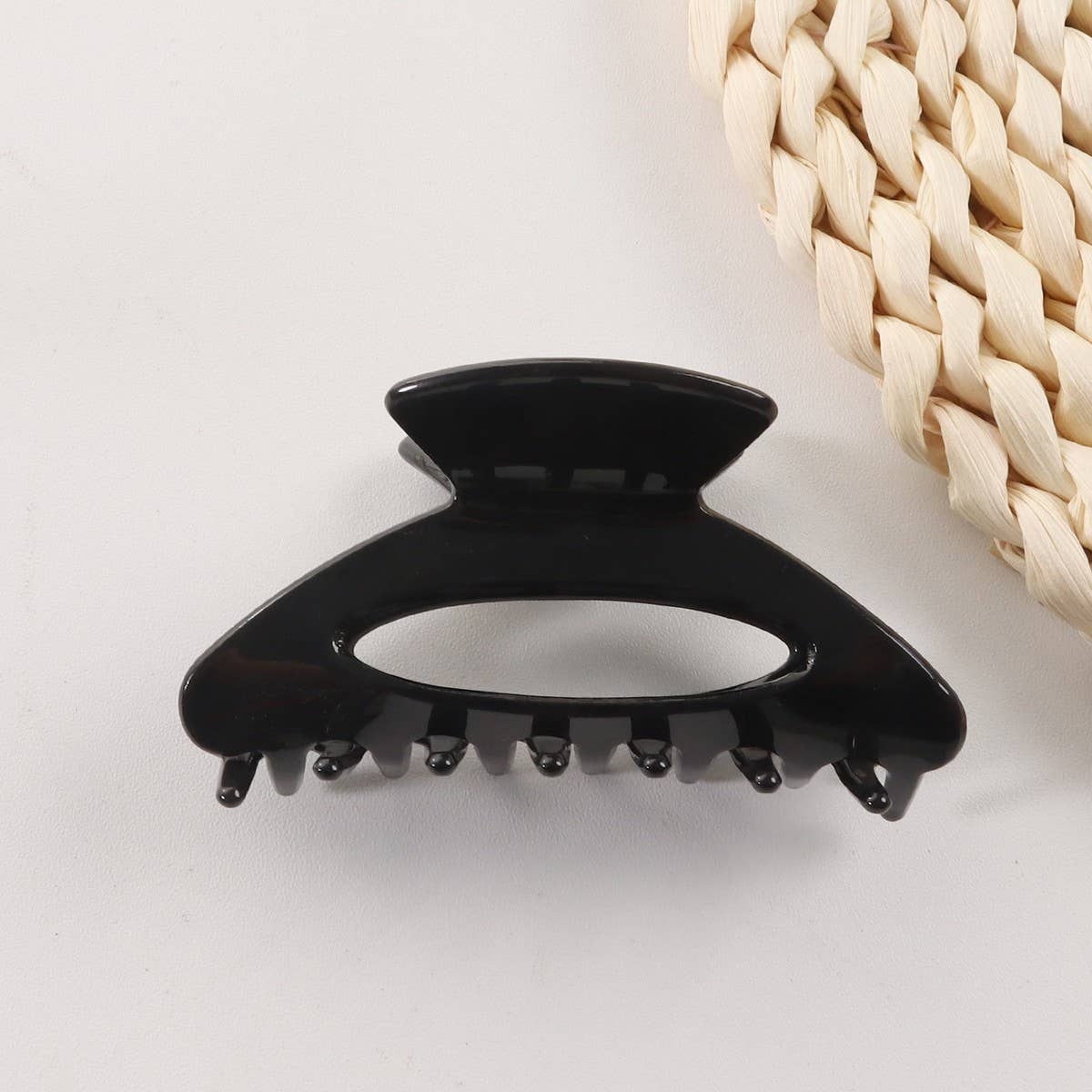 CWAHA1403_SOLID COLOR HAIR CLAW CLIP