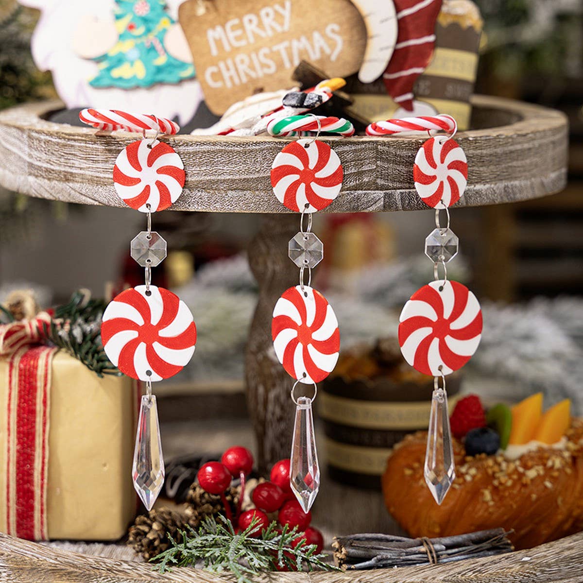 CWMM10189_3PCS CANDY ICICLE CHRISTMAS TREE ORNAMENTS