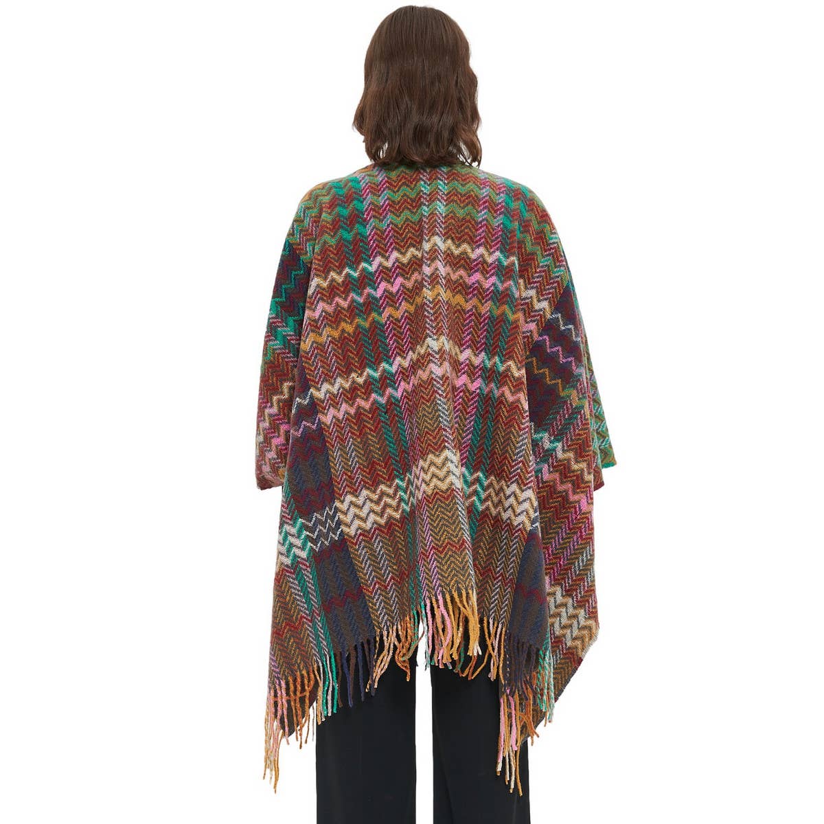 2024 NEW STYLE SHAWL WITH SLEEVES AND TASSELS_CWASC1204