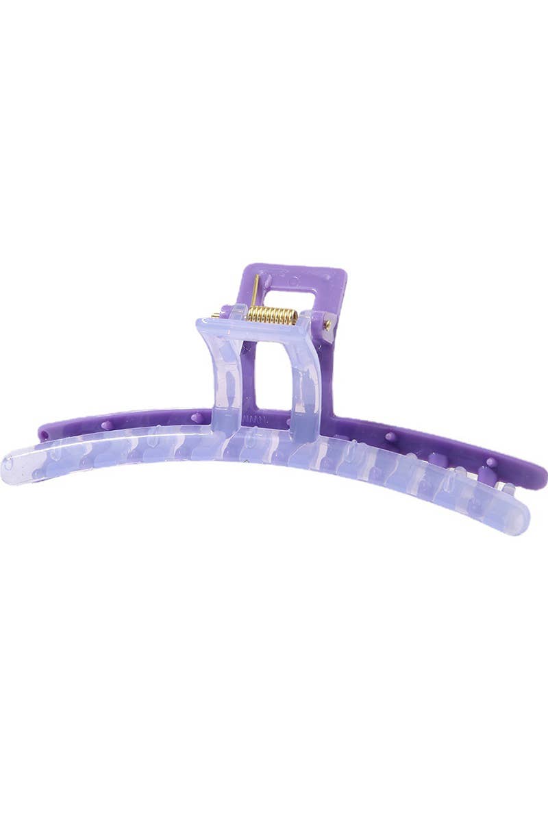 Dual-Sided Geometric Hair Claw 13CM Colorful Clip_CWAHA0112
