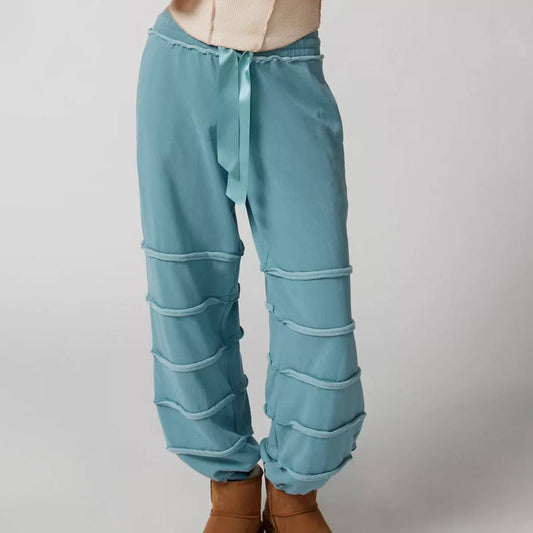 CWBLP1552_COMFORTABLE REVERSIBLE ELASTIC-POCKET PANTS