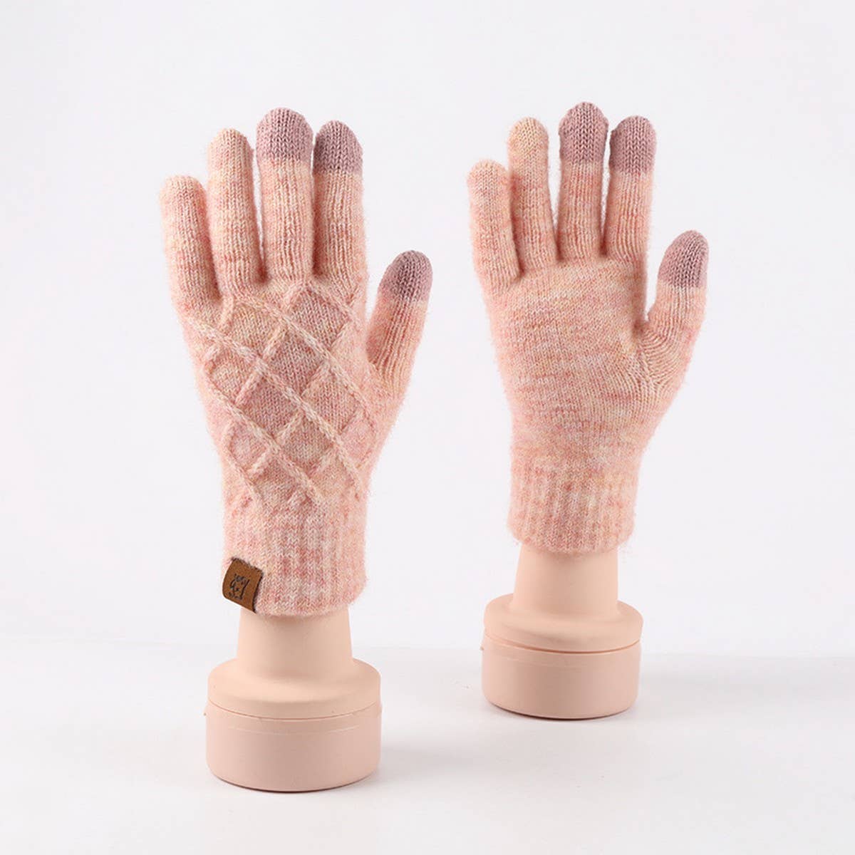 ADULT WINTER WARM KNITTED TOUCHSCREEN GLOVES_CWAG0414
