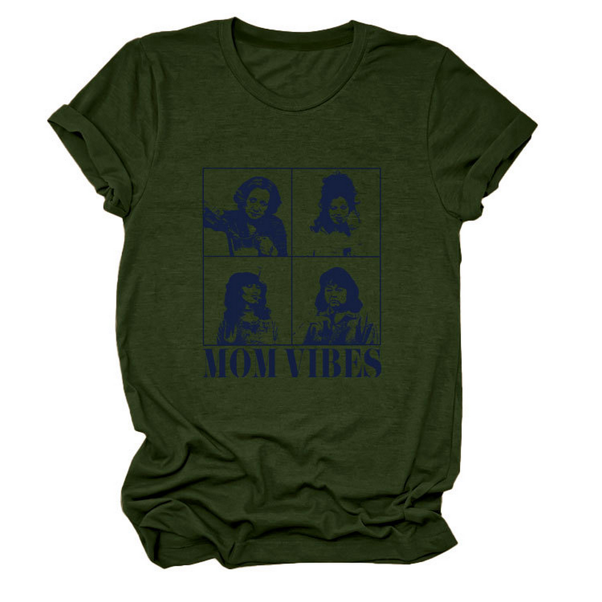 Trendy Casual Women's Crew Neck T-Shirt