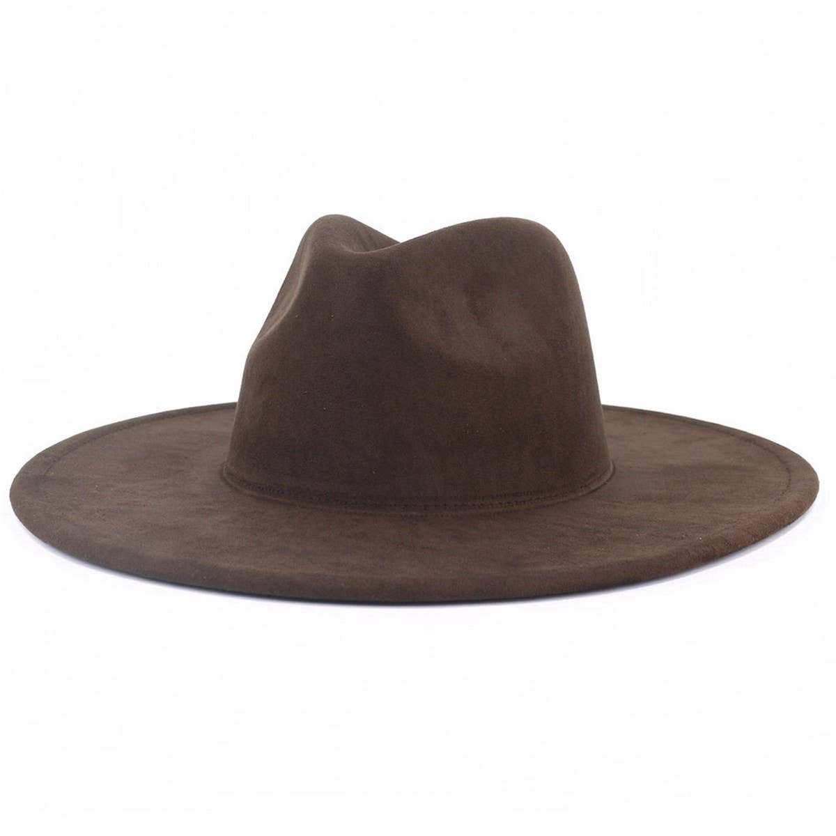 MEN'S AND WOMEN'S WIDE BRIM HATS WITH FLAT BRIM_CWAH1766