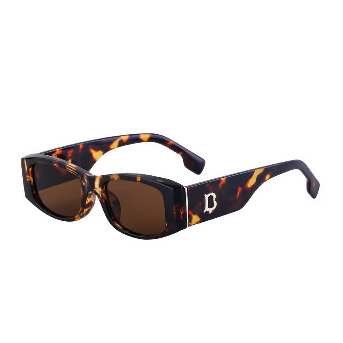 SMALL SQUARE FRAME TRENDY STREET STYLE SUNGLASSES_CWASG0733