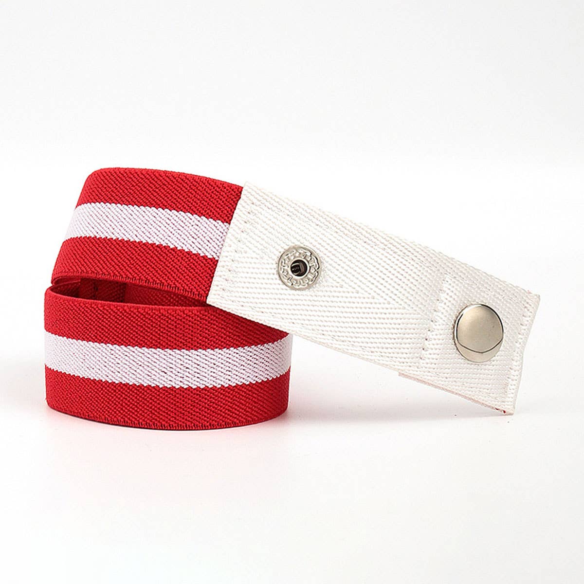 SEAMLESS WOVEN BUCKLELESS ELASTIC CANVAS BELT_CWABE0673