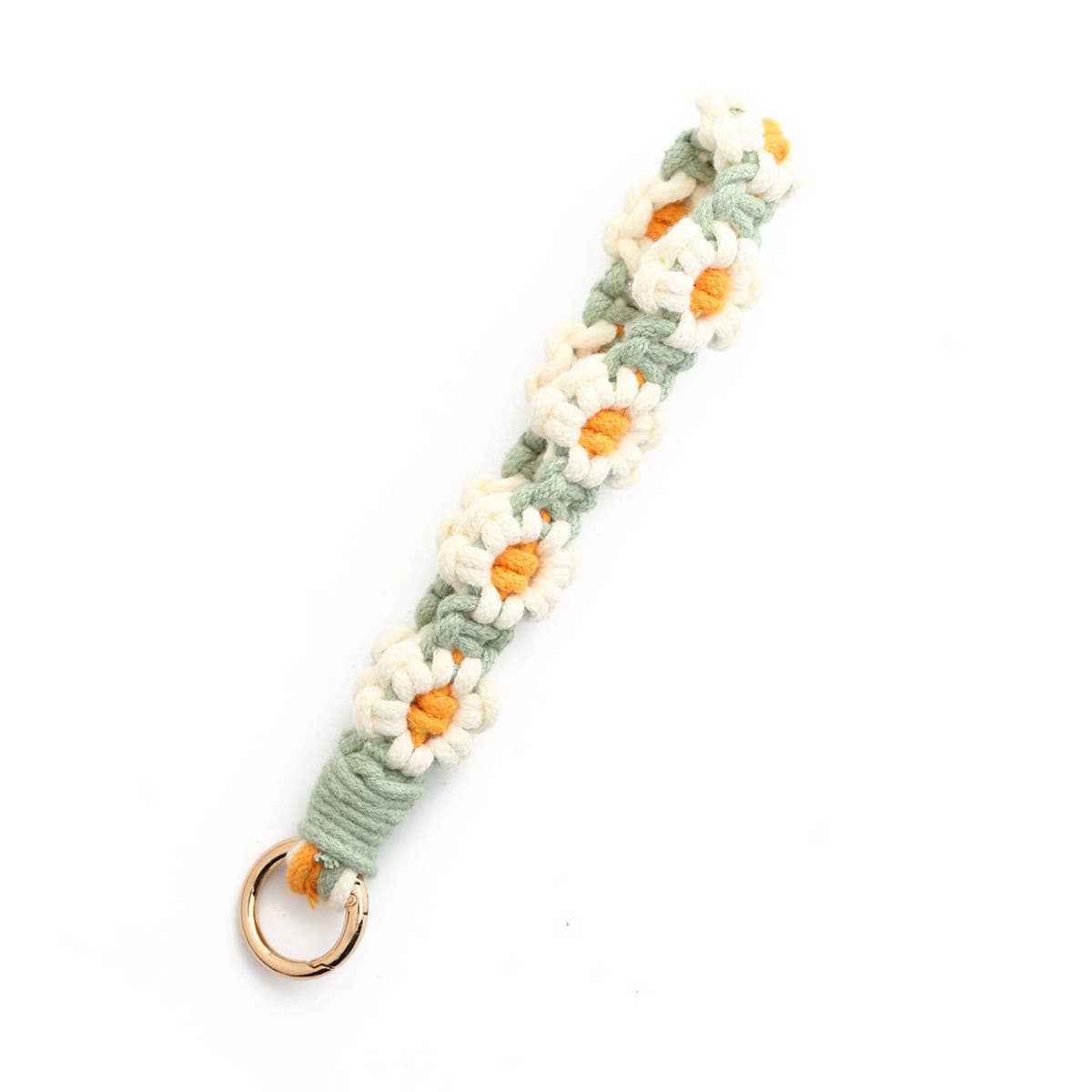 HANDWOVEN KEYCHAIN WRIST STRAP PENDANT