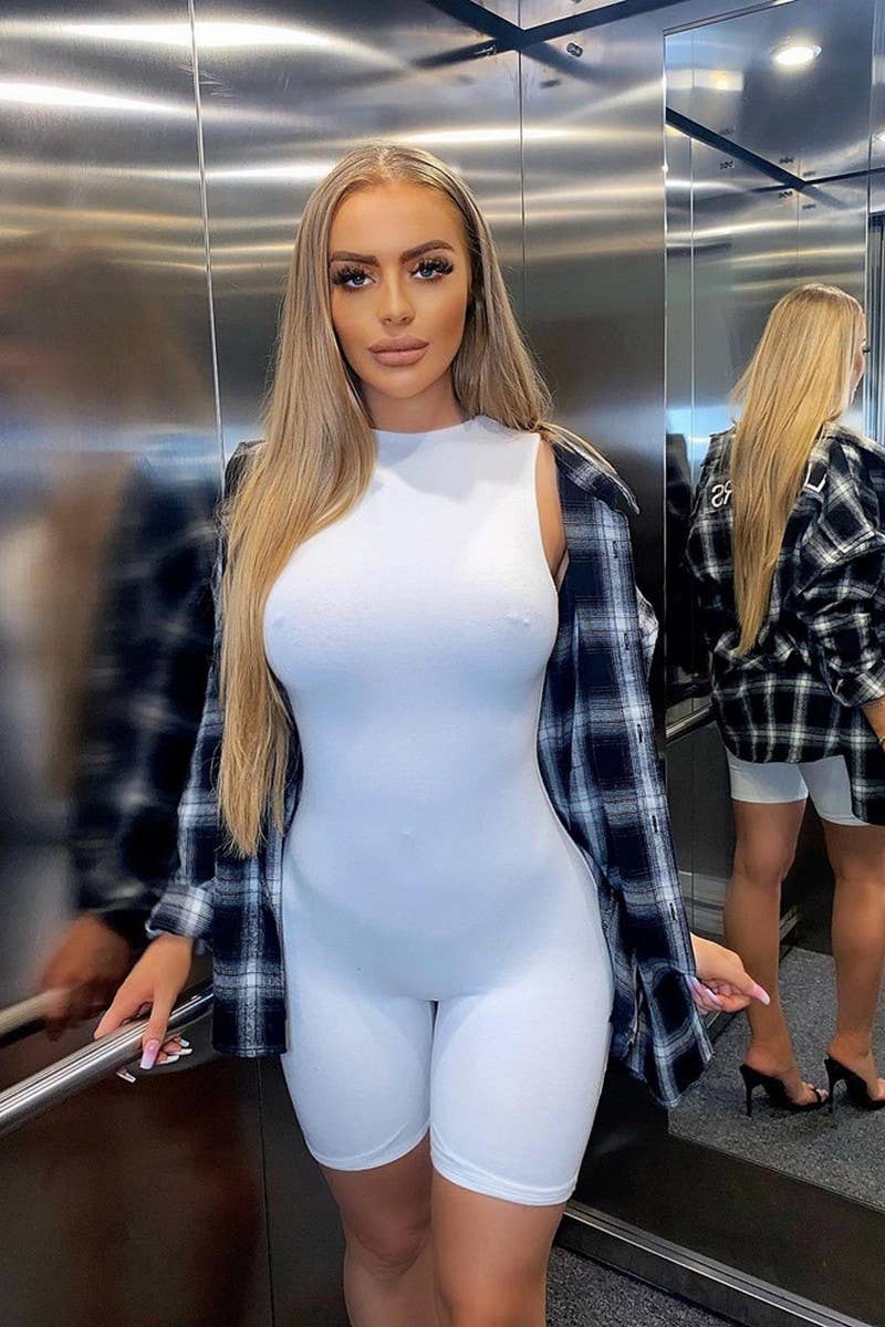 CWSJS1351_2025 SUMMER NEW SPORTS WOMEN'S JUMPSUIT