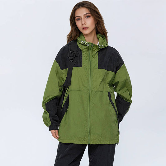 Comfortable and loose sun-protective jacket