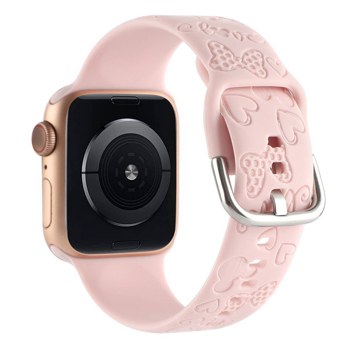 IWATCH8-1 ENGRAVED SILICONE APPLE WATCH9 STRAP