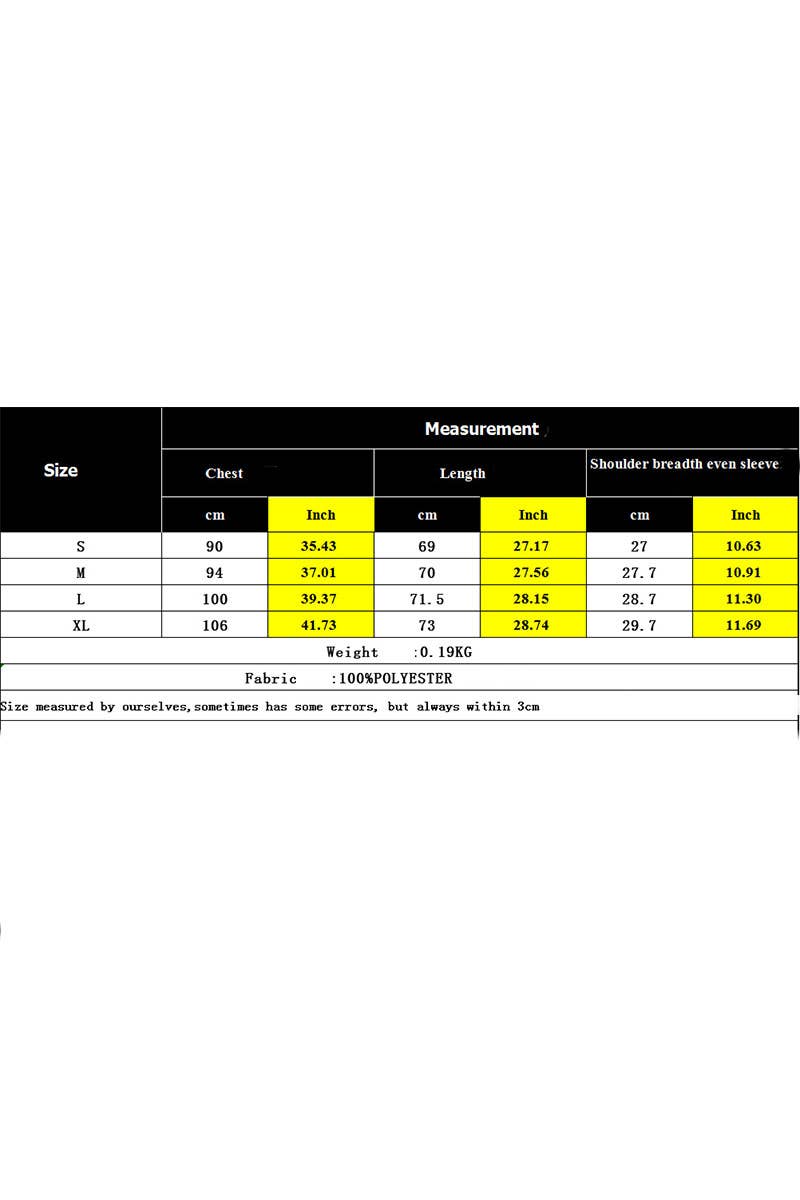 CWTBLL3589_SUMMER SHORT-SLEEVED PULLOVER V-NECK PRINTED SHIR