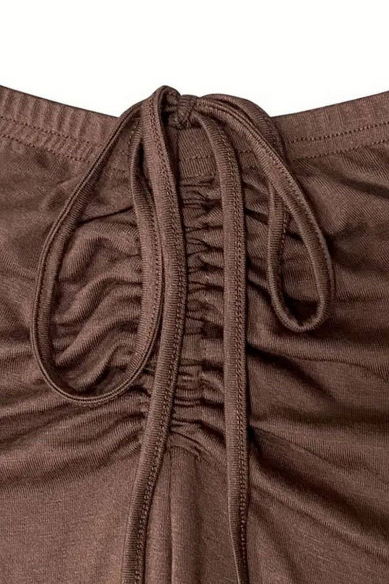 CWSS1135_SEXY DRAWSTRING SUSPENDERS FLARED PANTS SUIT