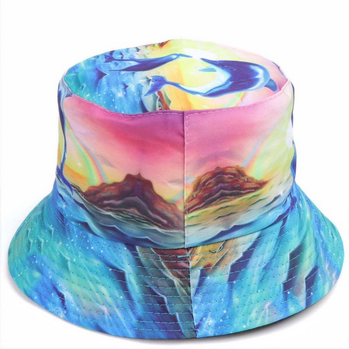 NEW OCEAN ANIMAL PATTERN BUCKET HAT_CWAH1545