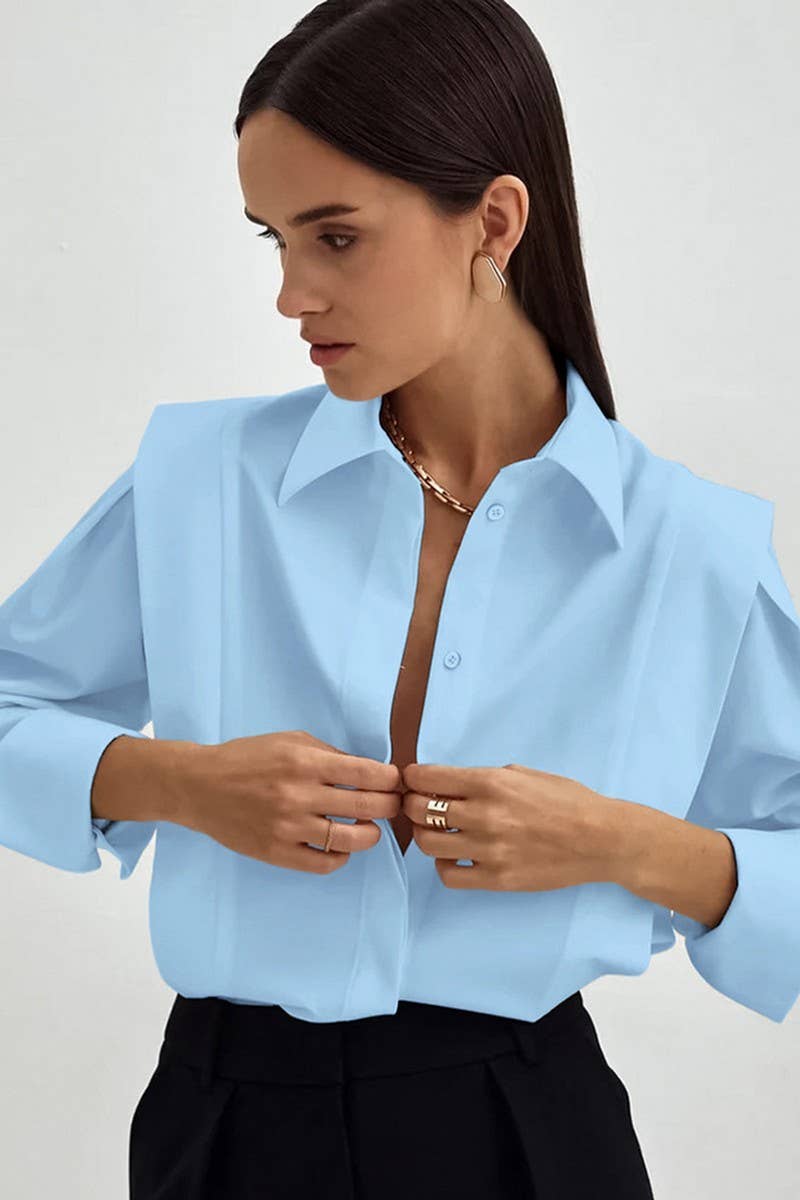 CWTSTL2589_COMMUTER RIGHT ANGLE SHOULDER LONG SLEEVE SHIRT