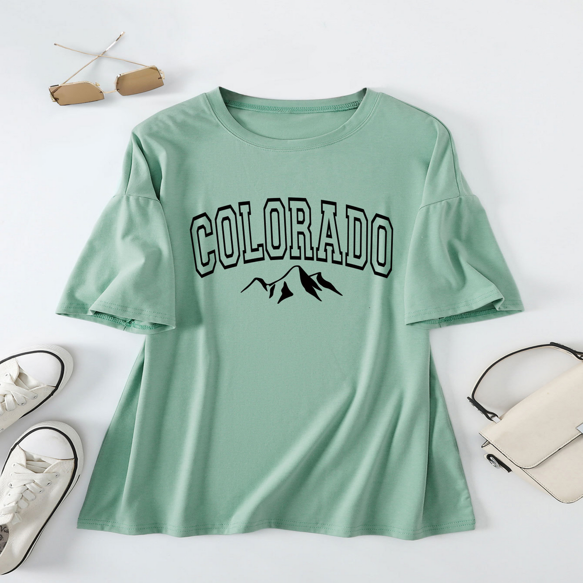 Women¡¯s Basic Tee, Baggy Fit, Stylish Design
