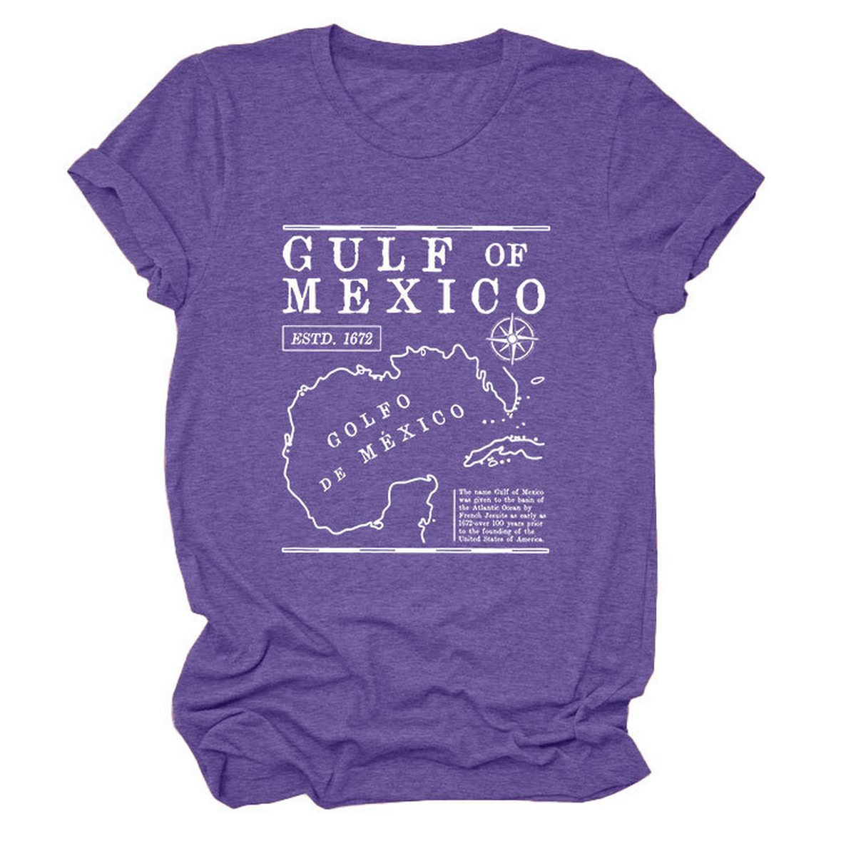 Gulf of Mexico Estd Tee ? Soft Comfort T?Shirt