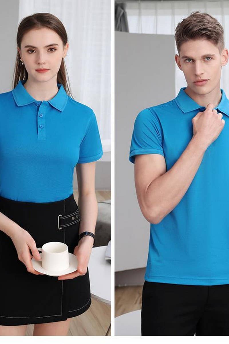 CWTBLS02429_WORKWEAR COLLARED SHORT SLEEVE POLO T-SHIRT