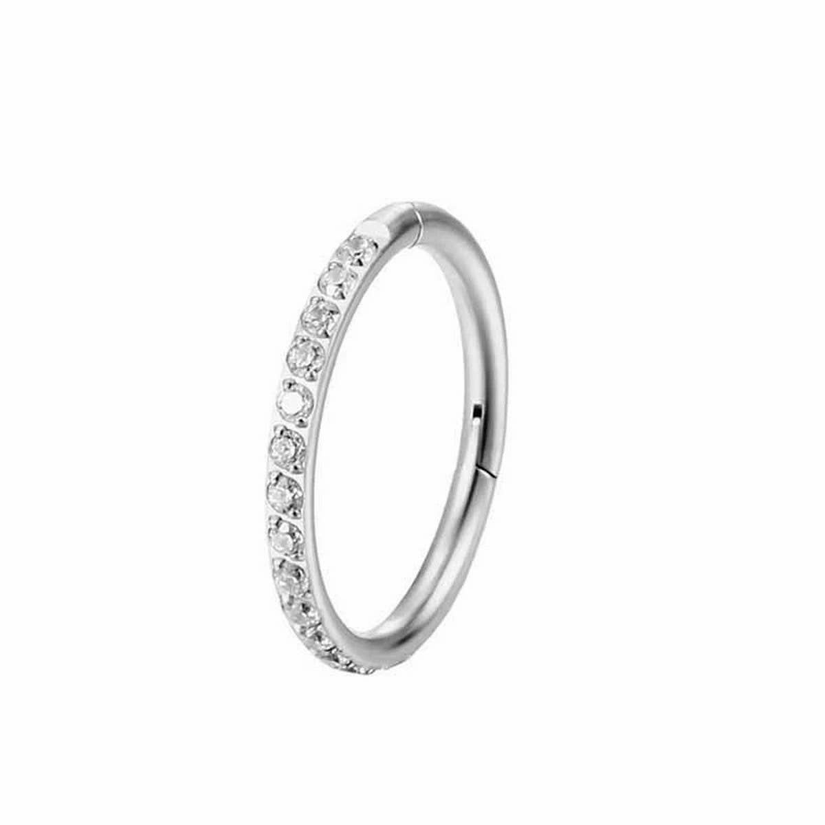 Closed Hoop Nose Ring 316 Stainless