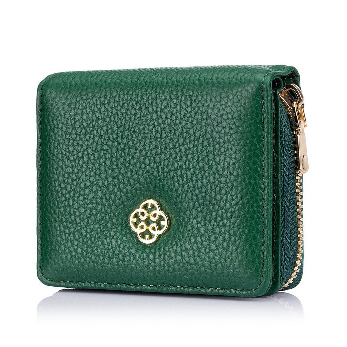 GENUINE LEATHER SHORT STYLISH LARGE CAPACITY WALLET_CWAB3794