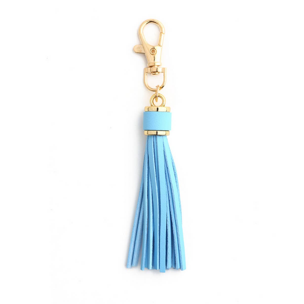 TASSEL LEATHER KEYCHAIN ACCESSORY