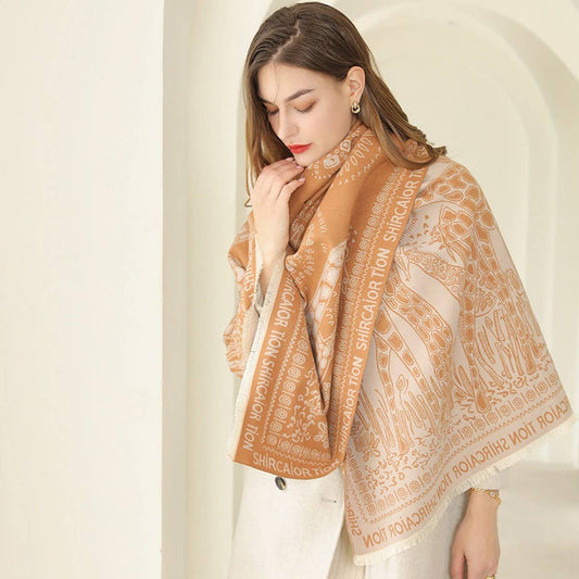 LARGE PASHMINA SHAWLS WRAPS  CASHMERE FEEL SCARFS
