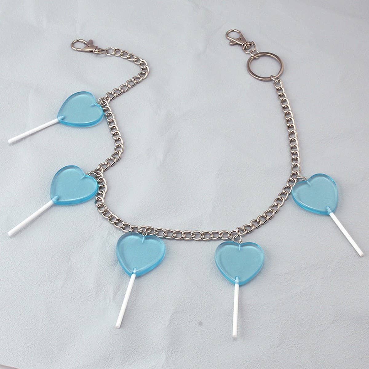 COLORED LOLLIPOP PENDANT PANTS CHAIN