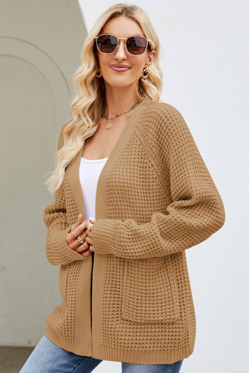 CWOSWL6801_AUTUMN AND WINTER RETRO DESIGN KNITTED SWEATER CO