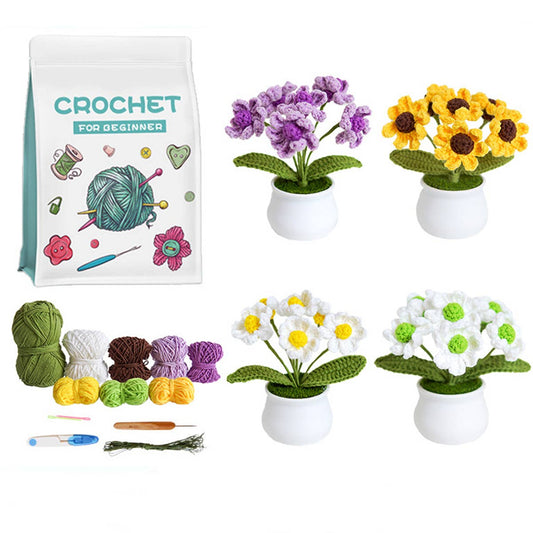 NEW DAISY POTTED HANDMADE DIY MATERIAL PACKAGE